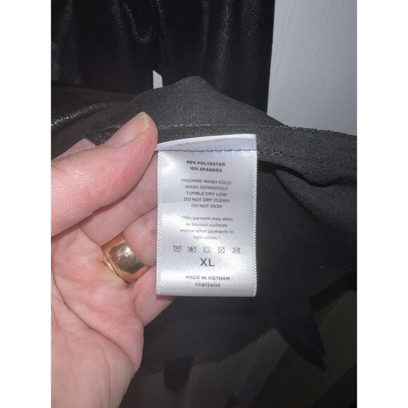 Mote Black Faux Suede Asymmetrical Zip Drape Lightweight Soft Moto Jacket Sz XL - Picture 4 of 8